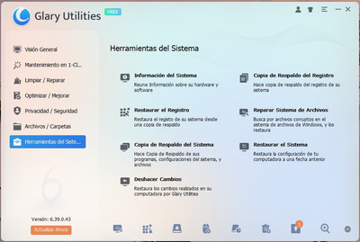 Herramientas del Sistema