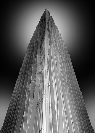 Contrapicado de edificio