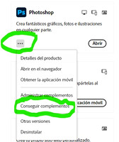 Conseguir complementos