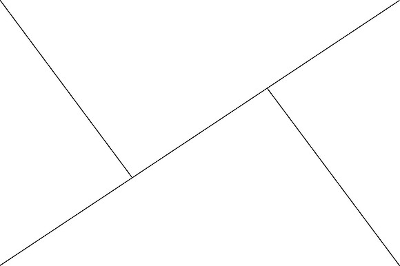 Diagonal triangulos